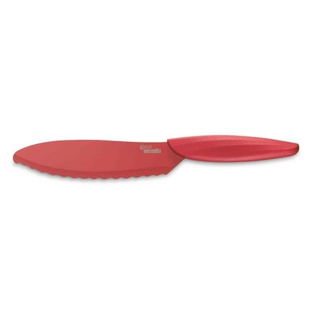 AUSONIA 17 cm Brio Sandwich Knife Red A061304